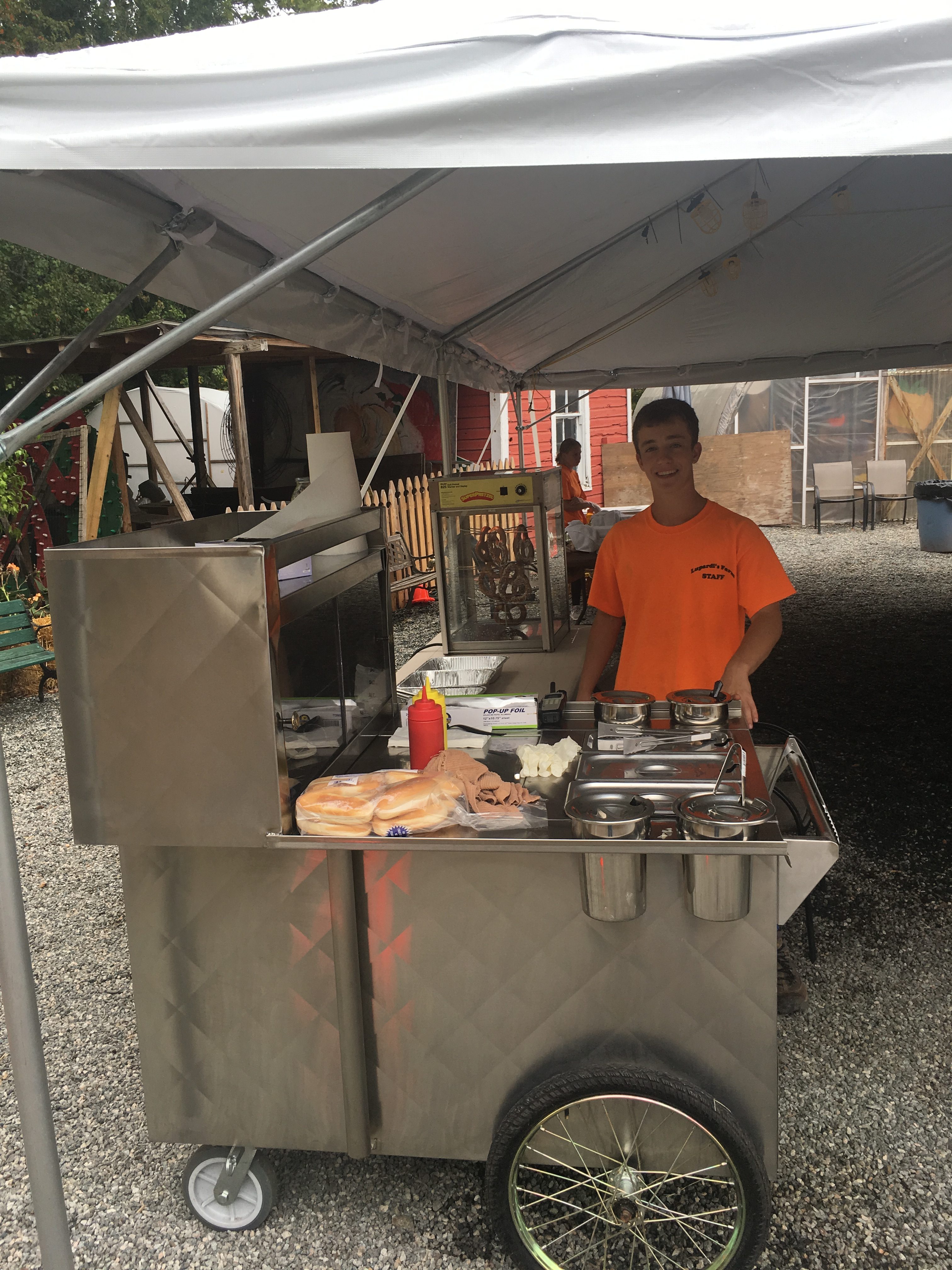 Hot Dogs and Hot Pretzels!